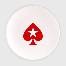 Тарелка с принтом Покер Пики Poker Stars , фарфор | диаметр - 210 мм
диаметр для нанесения принта - 120 мм | Тематика изображения на принте: игры | карты | покер | покер пики poker stars