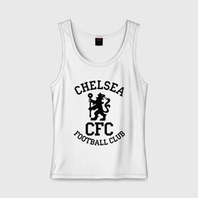 Женская майка хлопок с принтом Chelsea FC , 95% хлопок, 5% эластан |  | 1905 | chelsea | chelsea logo | fc | footbal club | лого | логотип | спорт | футбол | футбольный клуб | челси
