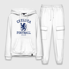 Мужской костюм хлопок с толстовкой с принтом Chelsea FC ,  |  | 1905 | chelsea | chelsea logo | fc | footbal club | лого | логотип | спорт | футбол | футбольный клуб | челси