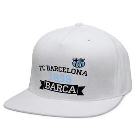 Кепка снепбек с прямым козырьком с принтом Barca , хлопок 100% |  | barcelona | fc | fc barcelona | footbal club | барселона | лого | логотип | спорт | футбол | футбольный клуб