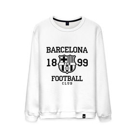 Мужской свитшот хлопок с принтом Barcelona 1899 , 100% хлопок |  | barcelona | fc | fc barcelona | footbal club | барселона | лого | логотип | спорт | футбол | футбольный клуб