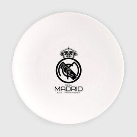 Тарелка с принтом Real Madrid , фарфор | диаметр - 210 мм
диаметр для нанесения принта - 120 мм | 1902 | fc | footbal club | real madrid | лого | логотип | реал мадрид | спорт | футбол | футбольный клуб