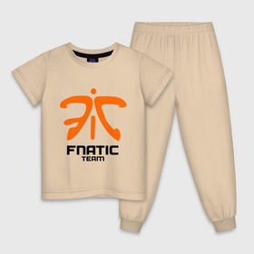 Детская пижама хлопок с принтом Fnatic Dota 2 , 100% хлопок |  брюки и футболка прямого кроя, без карманов, на брюках мягкая резинка на поясе и по низу штанин
 | fnatic