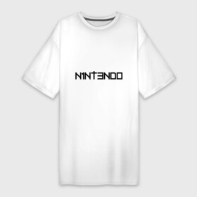 Платье-футболка хлопок с принтом Nintendo ,  |  | баста | ноггано