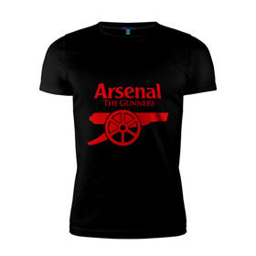 Мужская футболка премиум с принтом Arsenal , 92% хлопок, 8% лайкра | приталенный силуэт, круглый вырез ворота, длина до линии бедра, короткий рукав | арсенал | лондон