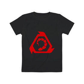 Детская футболка хлопок с принтом Сommand & conquer Brotherhood , 100% хлопок | круглый вырез горловины, полуприлегающий силуэт, длина до линии бедер | command | conquer | игра | эмблема