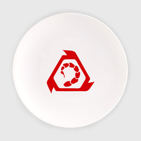 Тарелка с принтом Сommand & conquer Brotherhood , фарфор | диаметр - 210 мм
диаметр для нанесения принта - 120 мм | Тематика изображения на принте: command | conquer | игра | эмблема