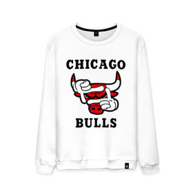 Мужской свитшот хлопок с принтом Chicago Bulls Swag , 100% хлопок |  | bulls | chicago | new | swag | буллс | чикаго