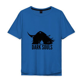Мужская футболка хлопок Oversize с принтом Dark Souls , 100% хлопок | свободный крой, круглый ворот, “спинка” длиннее передней части | dark souls | praise the sun | you died | дарк соулс | темные души