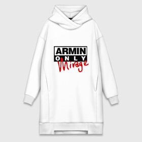 Платье-худи хлопок с принтом Armin only   mirage ,  |  | addicted | buuren | mirage | van | аrmin