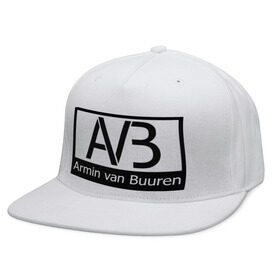 Кепка снепбек с прямым козырьком с принтом Armin van buuren logo , хлопок 100% |  | addicted | buuren | van | аrmin