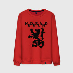 Мужской свитшот хлопок с принтом Сборная Голландии по Футболу , 100% хлопок |  | nederland | герб | голландия | нидерланды | сборная | символ | футбол