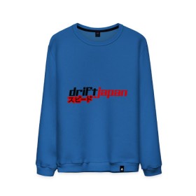 Мужской свитшот хлопок с принтом DRIFT JAPAN streetstyle , 100% хлопок |  | дрифт