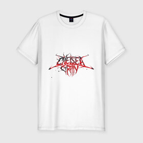 Мужская футболка премиум с принтом Chelsea Grin , 92% хлопок, 8% лайкра | приталенный силуэт, круглый вырез ворота, длина до линии бедра, короткий рукав | chelsea | grin | metal | music | грин | метал | музыка | челси
