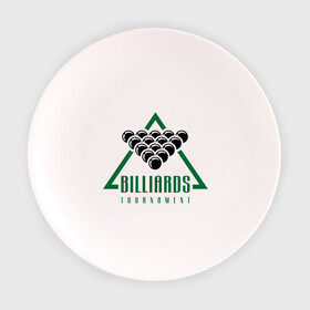 Тарелка с принтом Billiards tournament , фарфор | диаметр - 210 мм
диаметр для нанесения принта - 120 мм | billiard | cue | league | pro | sports | tournament | бильярд | биток | кий | пул | турнир | шар
