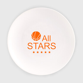Тарелка с принтом All stars (баскетбол) , фарфор | диаметр - 210 мм
диаметр для нанесения принта - 120 мм | basketball | все | звезды | мяч