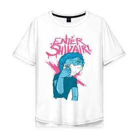 Мужская футболка хлопок Oversize с принтом Enter Shikari , 100% хлопок | свободный крой, круглый ворот, “спинка” длиннее передней части | 