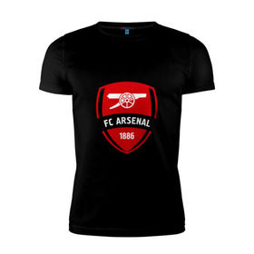 Мужская футболка премиум с принтом FC Arsenal - The Gunners , 92% хлопок, 8% лайкра | приталенный силуэт, круглый вырез ворота, длина до линии бедра, короткий рукав | arsenal | fc | football | gunners | клуб | фк | футбол