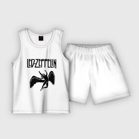 Детская пижама с шортами хлопок с принтом Led Zeppelin ,  |  | led zeppelin