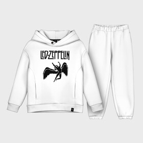 Детский костюм хлопок Oversize с принтом Led Zeppelin ,  |  | led zeppelin