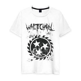 Мужская футболка хлопок с принтом Whitechapel , 100% хлопок | прямой крой, круглый вырез горловины, длина до линии бедер, слегка спущенное плечо. | deathcore | whitechapel | дэткор | метал