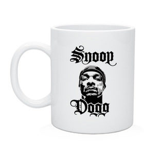 Кружка с принтом Snoop Dogg , керамика | объем — 330 мл, диаметр — 80 мм. Принт наносится на бока кружки, можно сделать два разных изображения | rap | snoop dogg | музыка | рэп | снуп дог
