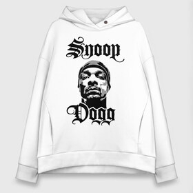 Женское худи Oversize хлопок с принтом Snoop Dogg , френч-терри — 70% хлопок, 30% полиэстер. Мягкий теплый начес внутри —100% хлопок | боковые карманы, эластичные манжеты и нижняя кромка, капюшон на магнитной кнопке | rap | snoop dogg | музыка | рэп | снуп дог
