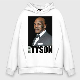 Мужское худи Oversize хлопок с принтом Mike Tyson , френч-терри — 70% хлопок, 30% полиэстер. Мягкий теплый начес внутри —100% хлопок | боковые карманы, эластичные манжеты и нижняя кромка, капюшон на магнитной кнопке | майк тайсон