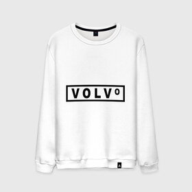Мужской свитшот хлопок с принтом Volvo , 100% хлопок |  | valve | volvo | логотип