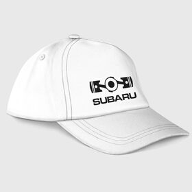 Бейсболка с принтом Subaru , 100% хлопок | классический козырек, металлическая застежка-регулятор размера | Тематика изображения на принте: logo | sti | subaru | авто | лого | субарик | субару