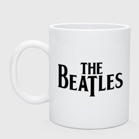 Кружка с принтом The Beatles , керамика | объем — 330 мл, диаметр — 80 мм. Принт наносится на бока кружки, можно сделать два разных изображения | beatles | битлз