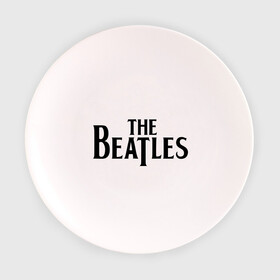 Тарелка с принтом The Beatles , фарфор | диаметр - 210 мм
диаметр для нанесения принта - 120 мм | beatles | битлз