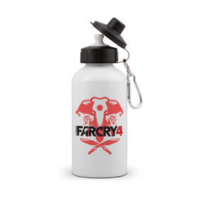 Бутылка спортивная с принтом Far Cry 4 (1) , металл | емкость — 500 мл, в комплекте две пластиковые крышки и карабин для крепления | cry | far | far cry | ubisoft | край | фар | фаркрай | юбисофт