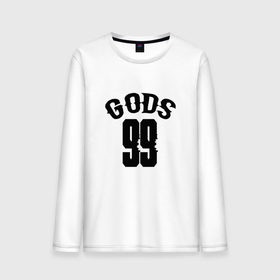 Мужской лонгслив хлопок с принтом Los Angeles GODS 99 Exclusive , 100% хлопок |  | 