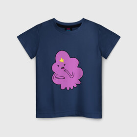 Детская футболка хлопок с принтом пупырка , 100% хлопок | круглый вырез горловины, полуприлегающий силуэт, длина до линии бедер | ппк | пупырка