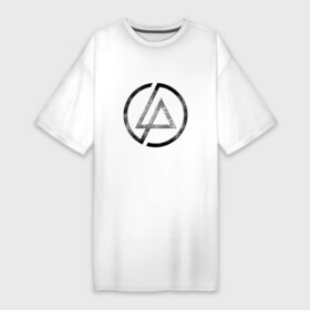 Платье-футболка хлопок с принтом Linkin Park ,  |  | 