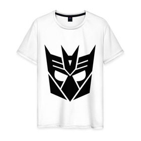 Мужская футболка хлопок с принтом Angry Transformers , 100% хлопок | прямой крой, круглый вырез горловины, длина до линии бедер, слегка спущенное плечо. | angry | transformer | трансформеры