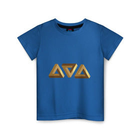 Детская футболка хлопок с принтом Магические треугольники , 100% хлопок | круглый вырез горловины, полуприлегающий силуэт, длина до линии бедер | восприятие | иллюзии | магический треугольник | мозг | обман зрения | оптическая | цвет