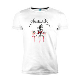 Мужская футболка премиум с принтом Metallica - Scary Guy , 92% хлопок, 8% лайкра | приталенный силуэт, круглый вырез ворота, длина до линии бедра, короткий рукав | металлика