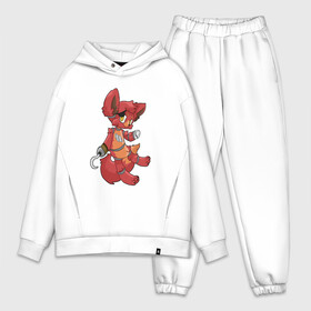 Мужской костюм хлопок OVERSIZE с принтом Foxy fnaf ,  |  | @