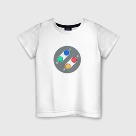 Детская футболка хлопок с принтом Geek`s World , 100% хлопок | круглый вырез горловины, полуприлегающий силуэт, длина до линии бедер | 