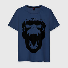 Мужская футболка хлопок с принтом 12 обезьян , 100% хлопок | прямой крой, круглый вырез горловины, длина до линии бедер, слегка спущенное плечо. | 12 обезьян | брэд питт | брюс уиллис | вирус | сериал
