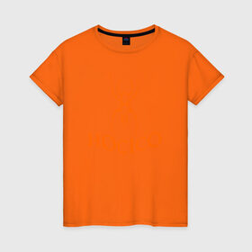 Женская футболка хлопок с принтом Hocico , 100% хлопок | прямой крой, круглый вырез горловины, длина до линии бедер, слегка спущенное плечо | dark electro | logotip | лого группы hocicoназвание | музыка