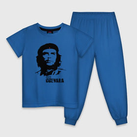 Детская пижама хлопок с принтом Эрнесто Че гевара , 100% хлопок |  брюки и футболка прямого кроя, без карманов, на брюках мягкая резинка на поясе и по низу штанин
 | che guevara | революционер