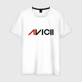 Мужская футболка хлопок с принтом Avicii , 100% хлопок | прямой крой, круглый вырез горловины, длина до линии бедер, слегка спущенное плечо. | Тематика изображения на принте: avici dj (house) house | avicii | авичи