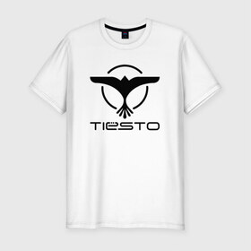 Мужская футболка премиум с принтом Tiesto , 92% хлопок, 8% лайкра | приталенный силуэт, круглый вырез ворота, длина до линии бедра, короткий рукав | club life | dj | house | tieso