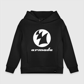 Детское худи Oversize хлопок с принтом Armada Music , френч-терри — 70% хлопок, 30% полиэстер. Мягкий теплый начес внутри —100% хлопок | боковые карманы, эластичные манжеты и нижняя кромка, капюшон на магнитной кнопке | armada music | armada music labelarmada | trance