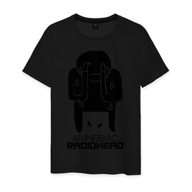 Мужская футболка хлопок с принтом Radiohead , 100% хлопок | прямой крой, круглый вырез горловины, длина до линии бедер, слегка спущенное плечо. | capitol | creep | emi | parlophone | the king of limbs | джонни гринвуд | колин гринвуд | радиохэд | том йорк | фил селуэй | эд о’брайен
