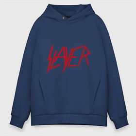 Мужское худи Oversize хлопок с принтом Slayer logo , френч-терри — 70% хлопок, 30% полиэстер. Мягкий теплый начес внутри —100% хлопок | боковые карманы, эластичные манжеты и нижняя кромка, капюшон на магнитной кнопке | alternative rock | pank | punk | rock | slayer | альтернативный рок | метал | панк | рок | слаер | тяжелая музыка | хард рок | хеви метал