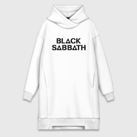 Платье-худи хлопок с принтом Black Sabbath ,  |  | black sabbath